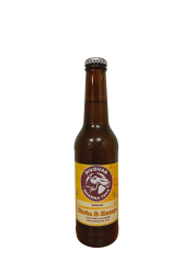 Radler SMADNA TAVA s pr�chu�ou citr�n-konope 0,33l sklo