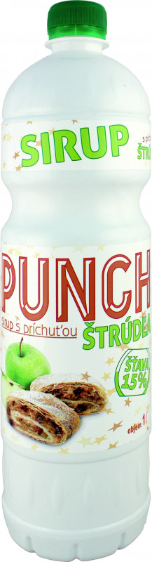 Sirup Punch Jablková štrudla so šťavou
